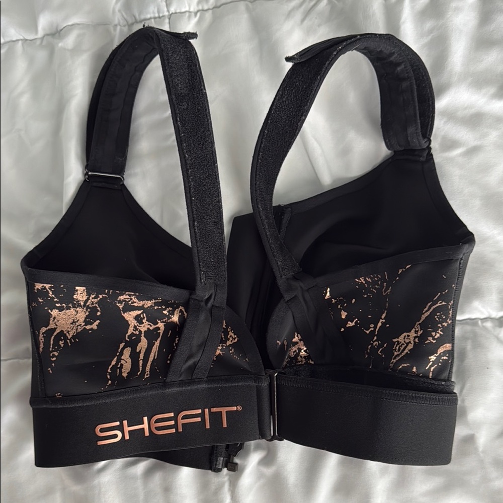 Shefit Luxe Flex Black Sports Bra